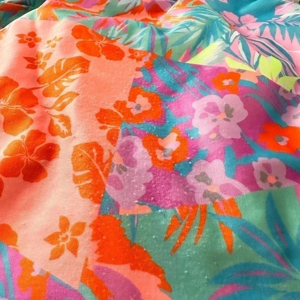 Cat & Jack | Tropical Floral One Piece Swimsuit (M) 🌺